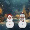 Outdoor Inflatable Santa Claus Set of 2 Lighted Holiday Lawn & Garden Decor 42.05cm x 37cm x 1.6cm